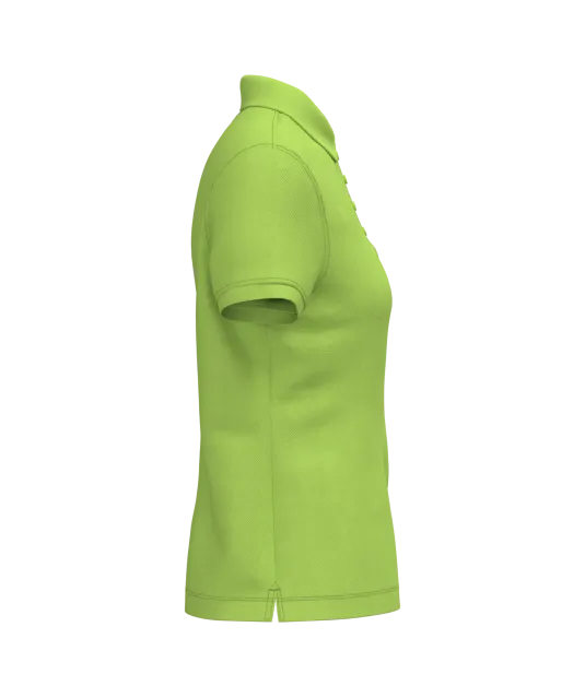 K255 - Piqué-damespolo korte mouwen Lime