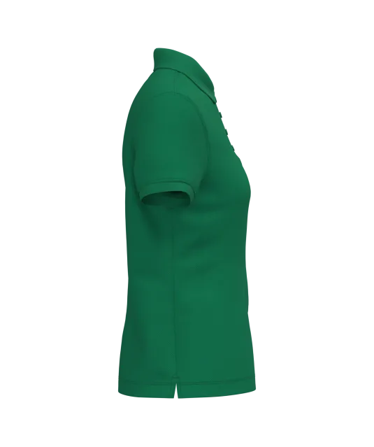 K255 - Piqué-damespolo korte mouwen Kelly Green