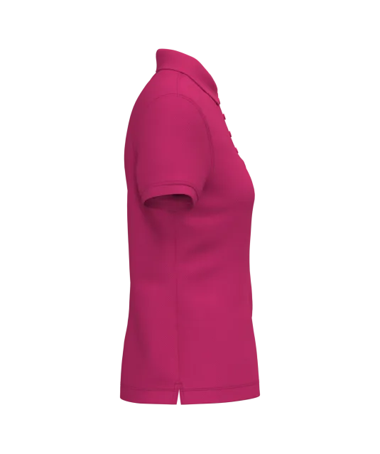 K255 - Piqué-damespolo korte mouwen Fuchsia