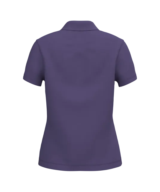 K255 - Piqué-damespolo korte mouwen Purple