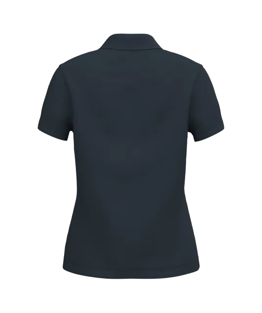 K255 - Piqué-damespolo korte mouwen Navy