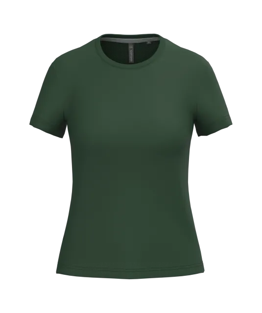 K380 - Dames t-shirt ronde hals korte mouwen Forest Green