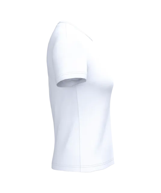 K380 - Dames t-shirt ronde hals korte mouwen White