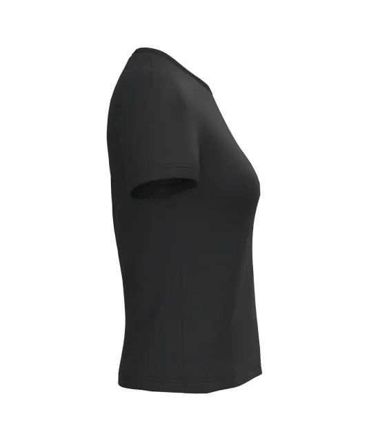 K380 - Dames t-shirt ronde hals korte mouwen Black