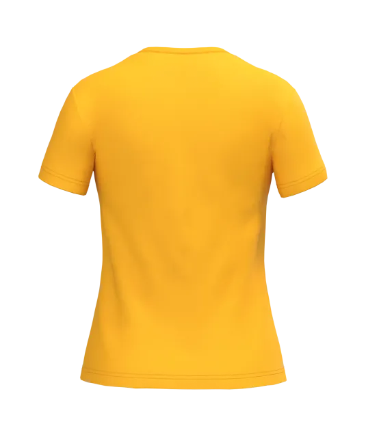 K380 - Dames t-shirt ronde hals korte mouwen Yellow