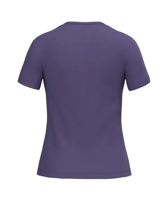 K380 - Dames t-shirt ronde hals korte mouwen Purple