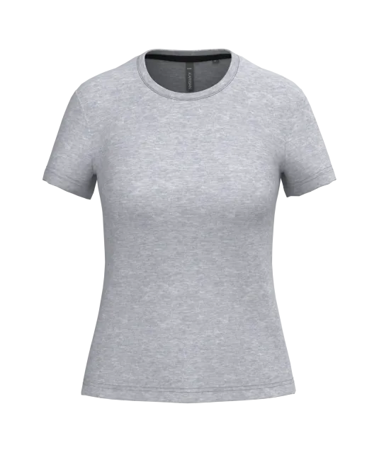 K380 - Dames t-shirt ronde hals korte mouwen Oxford Grey