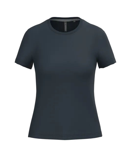 K380 - Dames t-shirt ronde hals korte mouwen Navy