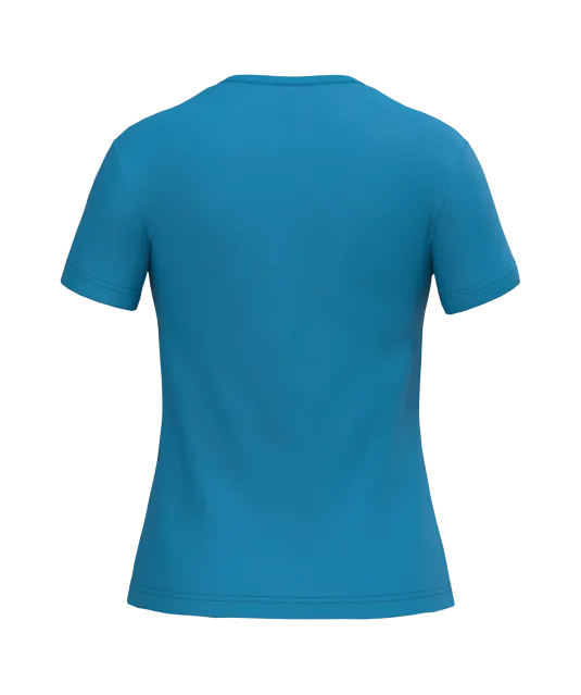 K380 - Dames t-shirt ronde hals korte mouwen Tropical Blue