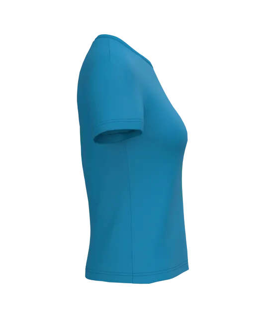 K380 - Dames t-shirt ronde hals korte mouwen Tropical Blue