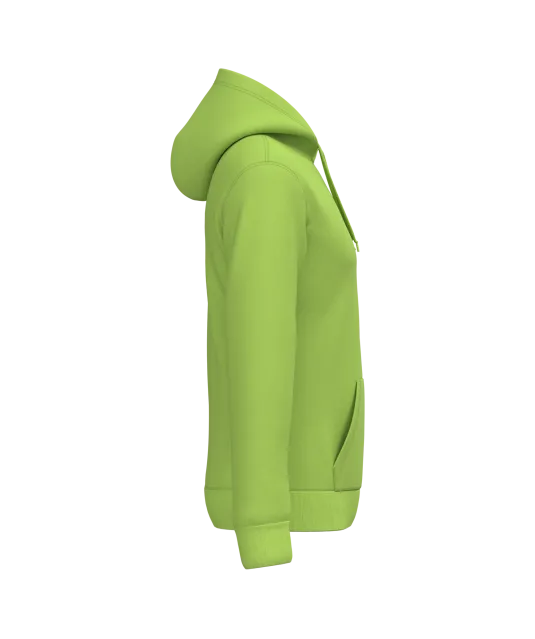 K476 - Herensweater met capuchon Lime