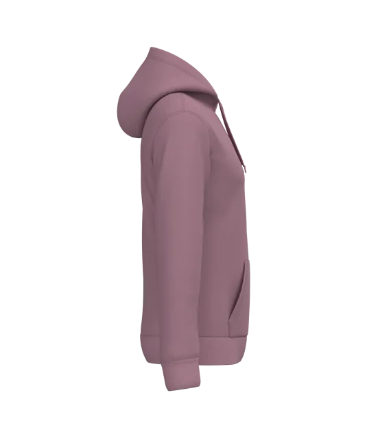 K476 - Herensweater met capuchon Dusty Purple