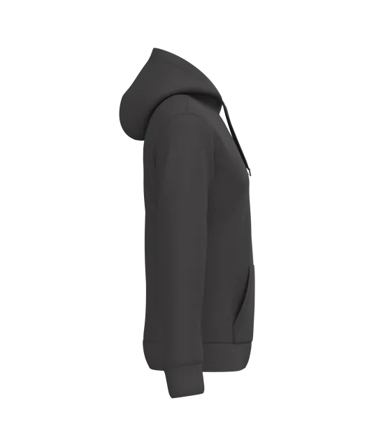 K476 - Herensweater met capuchon Dark Grey