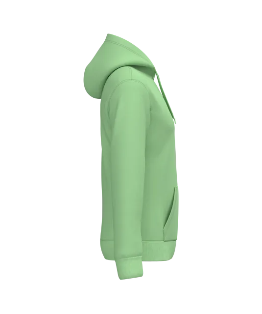 K476 - Herensweater met capuchon Apple Green
