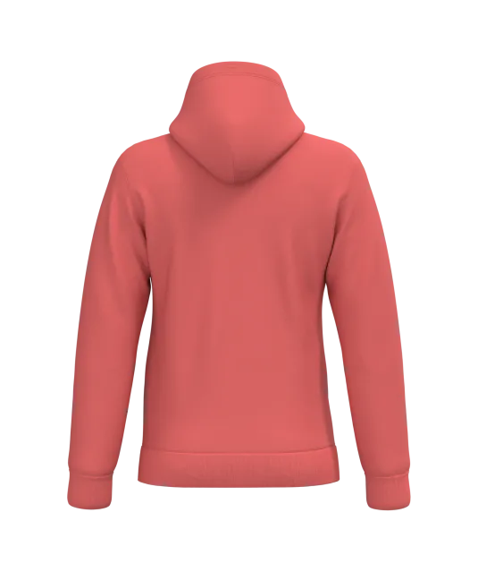 K476 - Herensweater met capuchon True Coral