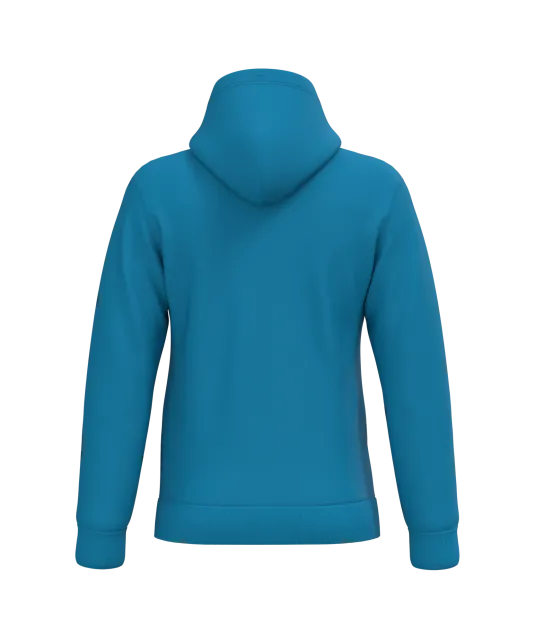 K476 - Herensweater met capuchon Tropical Blue