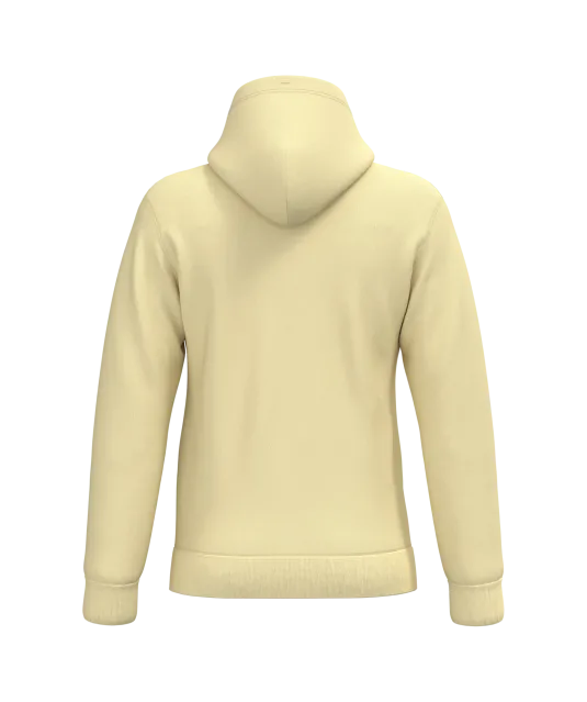 K476 - Herensweater met capuchon Straw Yellow