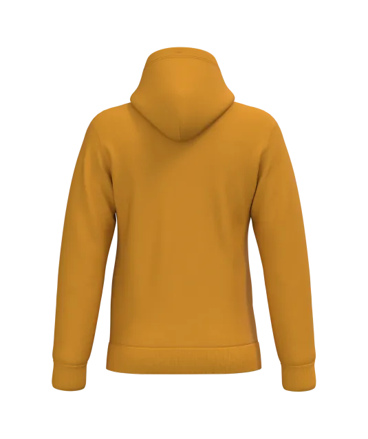 K476 - Herensweater met capuchon Dark Mustard