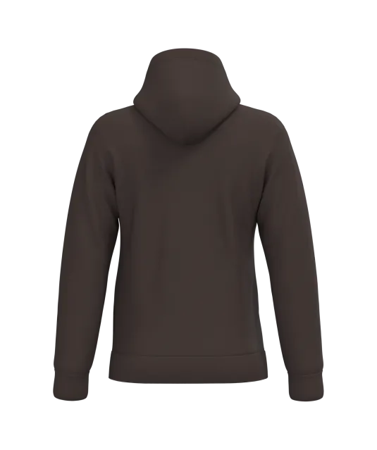 K476 - Herensweater met capuchon Chocolate