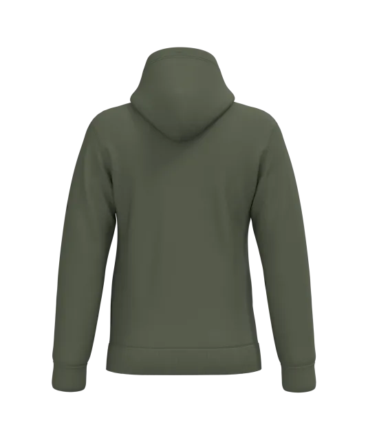 K476 - Herensweater met capuchon Caper Green