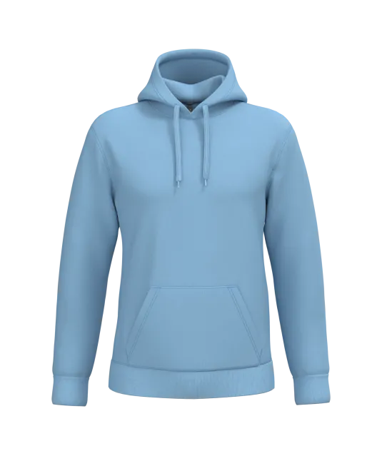 K476 - Herensweater met capuchon Sky Blue