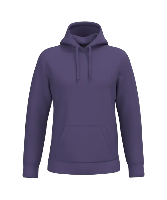 K476 - Herensweater met capuchon Purple