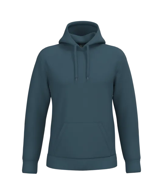 K476 - Herensweater met capuchon Orion Blue