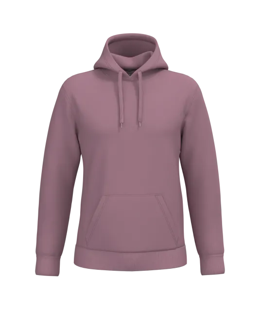 K476 - Herensweater met capuchon Dusty Purple