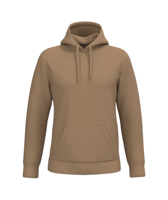 K476 - Herensweater met capuchon Camel