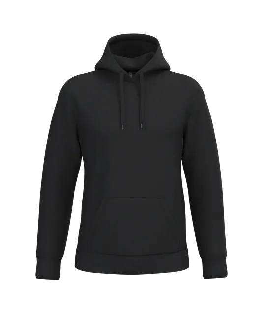 K476 - Herensweater met capuchon Black