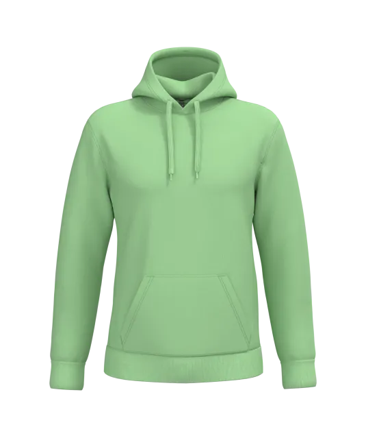 K476 - Herensweater met capuchon Apple Green