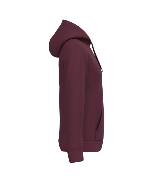 K476 - Herensweater met capuchon Wine