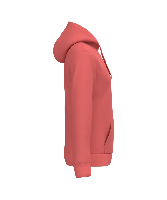 K476 - Herensweater met capuchon True Coral