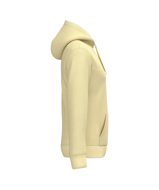 K476 - Herensweater met capuchon Straw Yellow