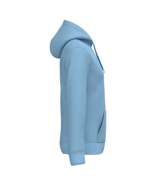 K476 - Herensweater met capuchon Sky Blue