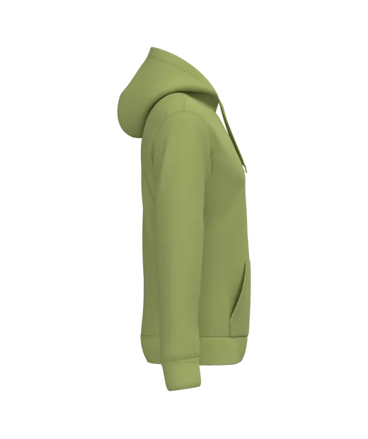 K476 - Herensweater met capuchon Pistachio