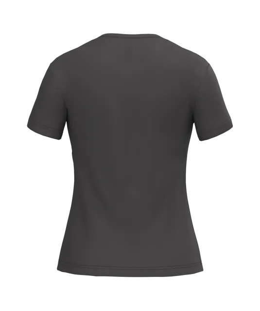 K381 - Dames T-shirt v-hals met korte mouwen Dark Grey