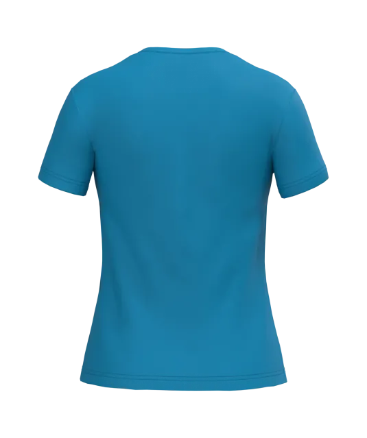 K380 - Dames T-shirt ronde hals korte mouwen Tropical Blue