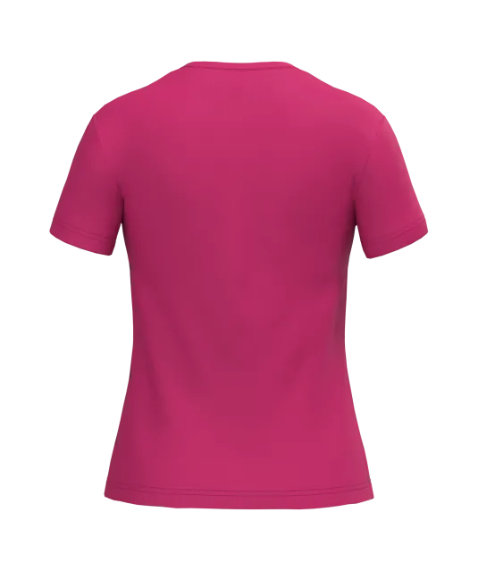 K380 - Dames T-shirt ronde hals korte mouwen Fuchsia