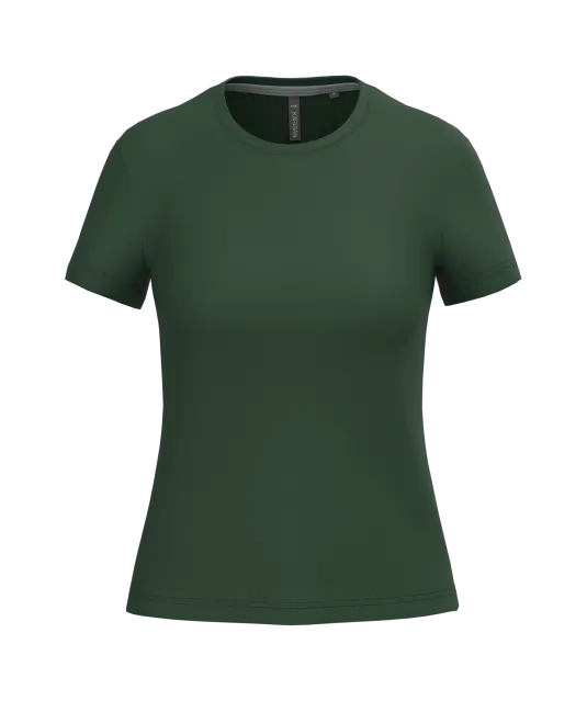 K380 - Dames T-shirt ronde hals korte mouwen Forest Green
