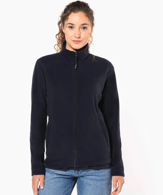 K9102 - Microfleece met rits Black