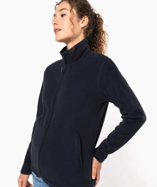 K9102 - Microfleece met rits Black