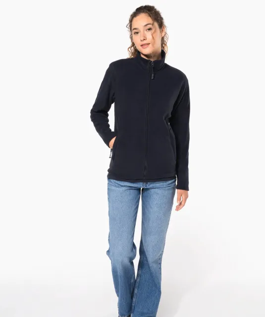 K9102 - Microfleece met rits Black