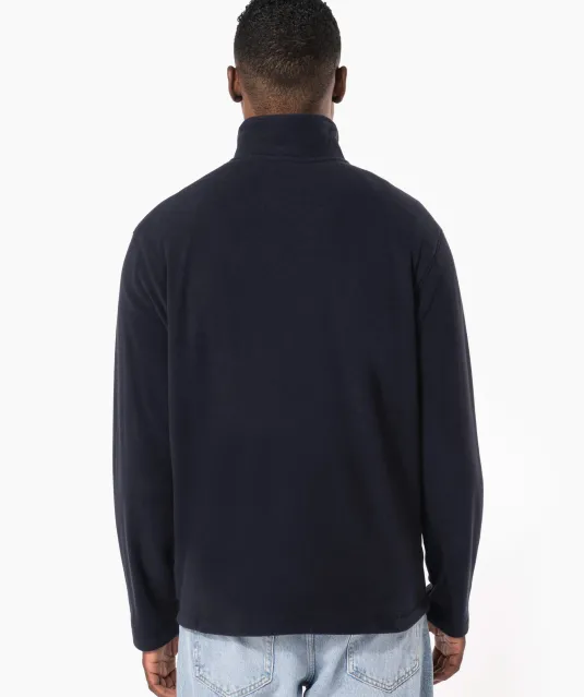 K9102 - Microfleece met rits Black