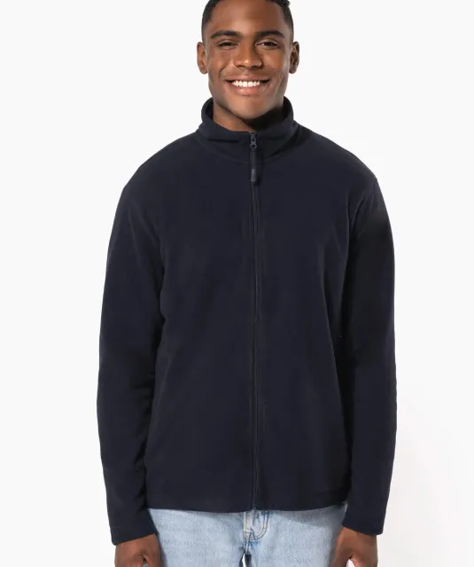 K9102 - Microfleece met rits Black
