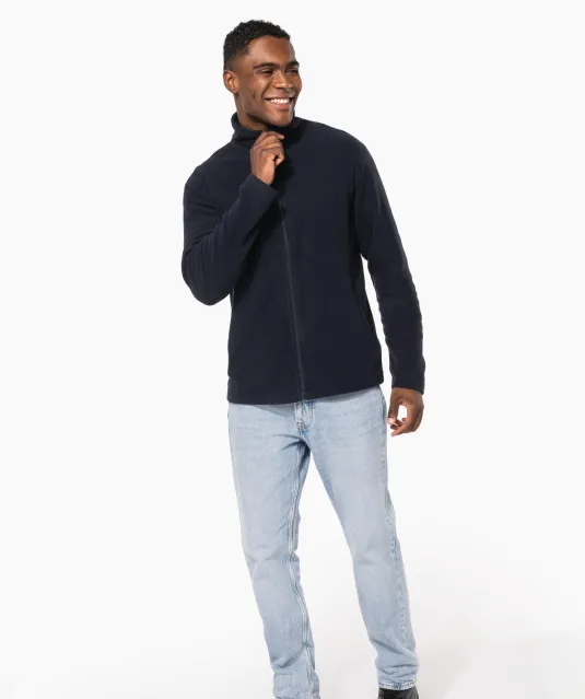 K9102 - Microfleece met rits Black
