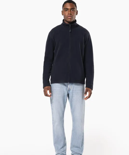 K9102 - Microfleece met rits Black