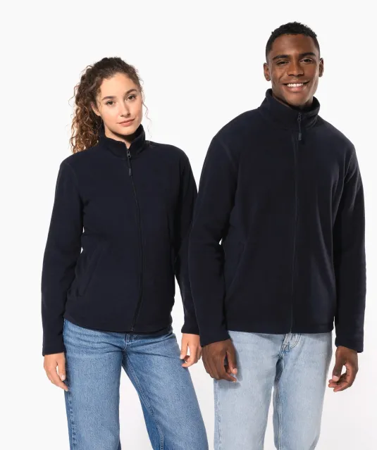K9102 - Microfleece met rits Black