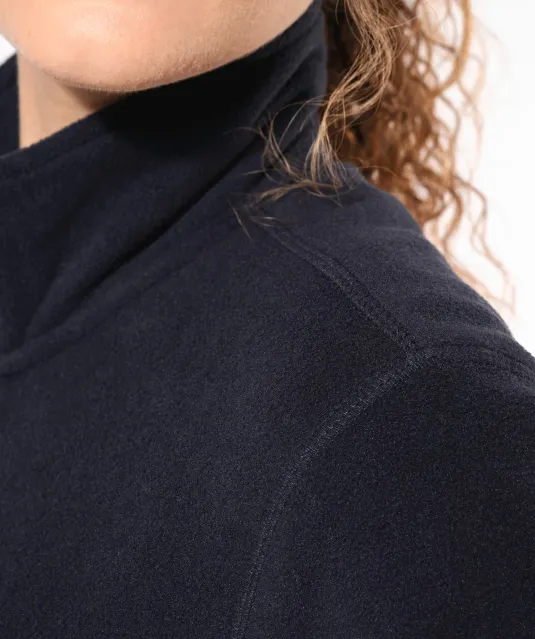 K9102 - Microfleece met rits Black
