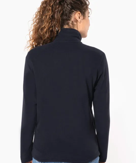K9102 - Microfleece met rits Black